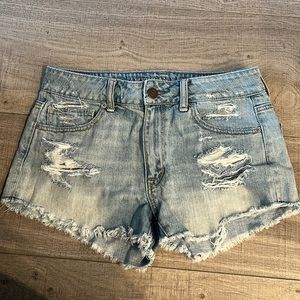 American eagle cut off jean shorts